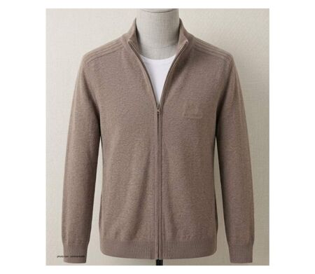 Cardigan zippé homme WINCHESTER CLINTON3 en coton : l'élégance et le confort au quotidien
