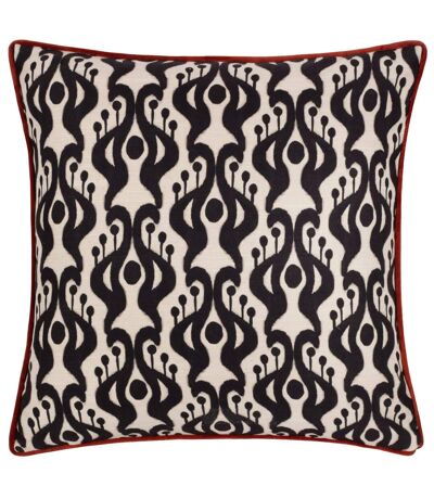 Laucala bohemian ikat cushion cover one size black Wylder