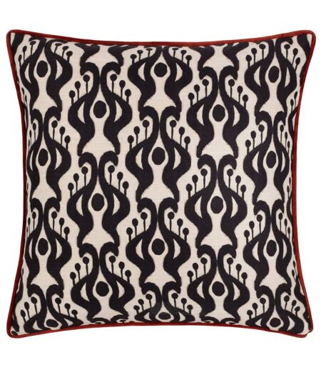 Laucala bohemian ikat cushion cover one size black Wylder