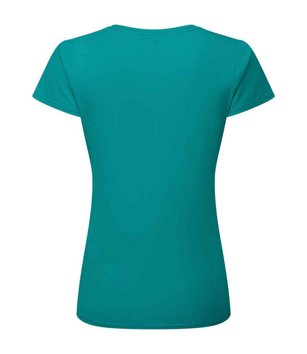 T-shirt ajusté femmes bleu sarcelle Fruit of the Loom-2
