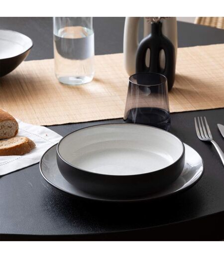 Lot de 6 Assiettes Creuses Diane 21cm Beige
