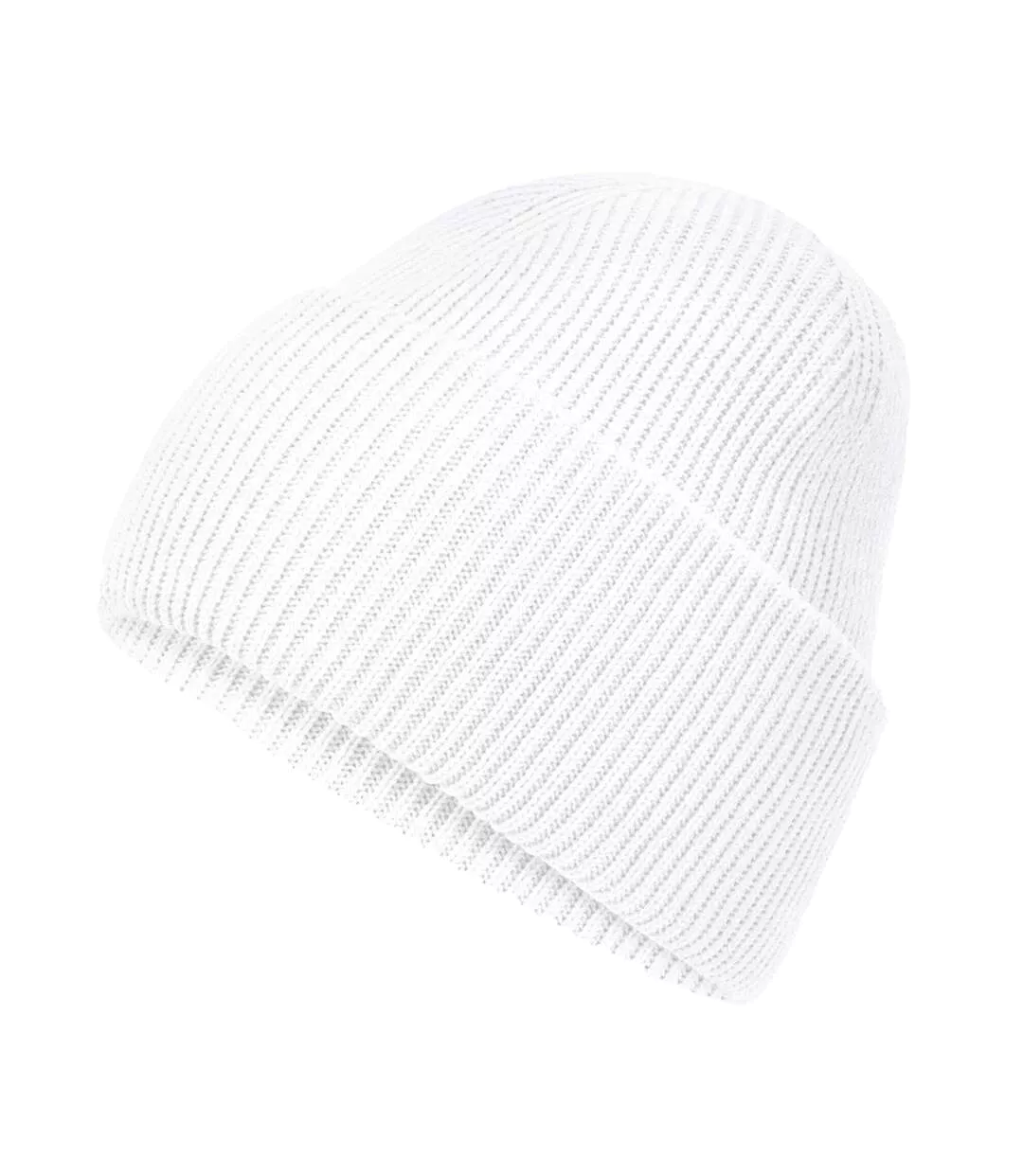Bonnet Classic Deep Adulte Blanc Beechfield-2