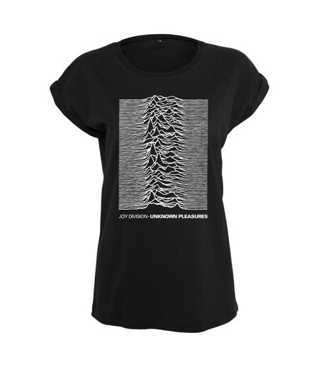 T-shirt Motif/style Joy Division Up Femme Noir MerchCode