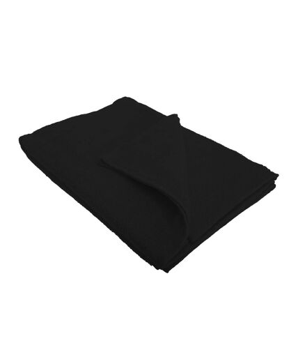 SOLS Island Bath Towel (30 X 56 inches) (Black) (ONE)