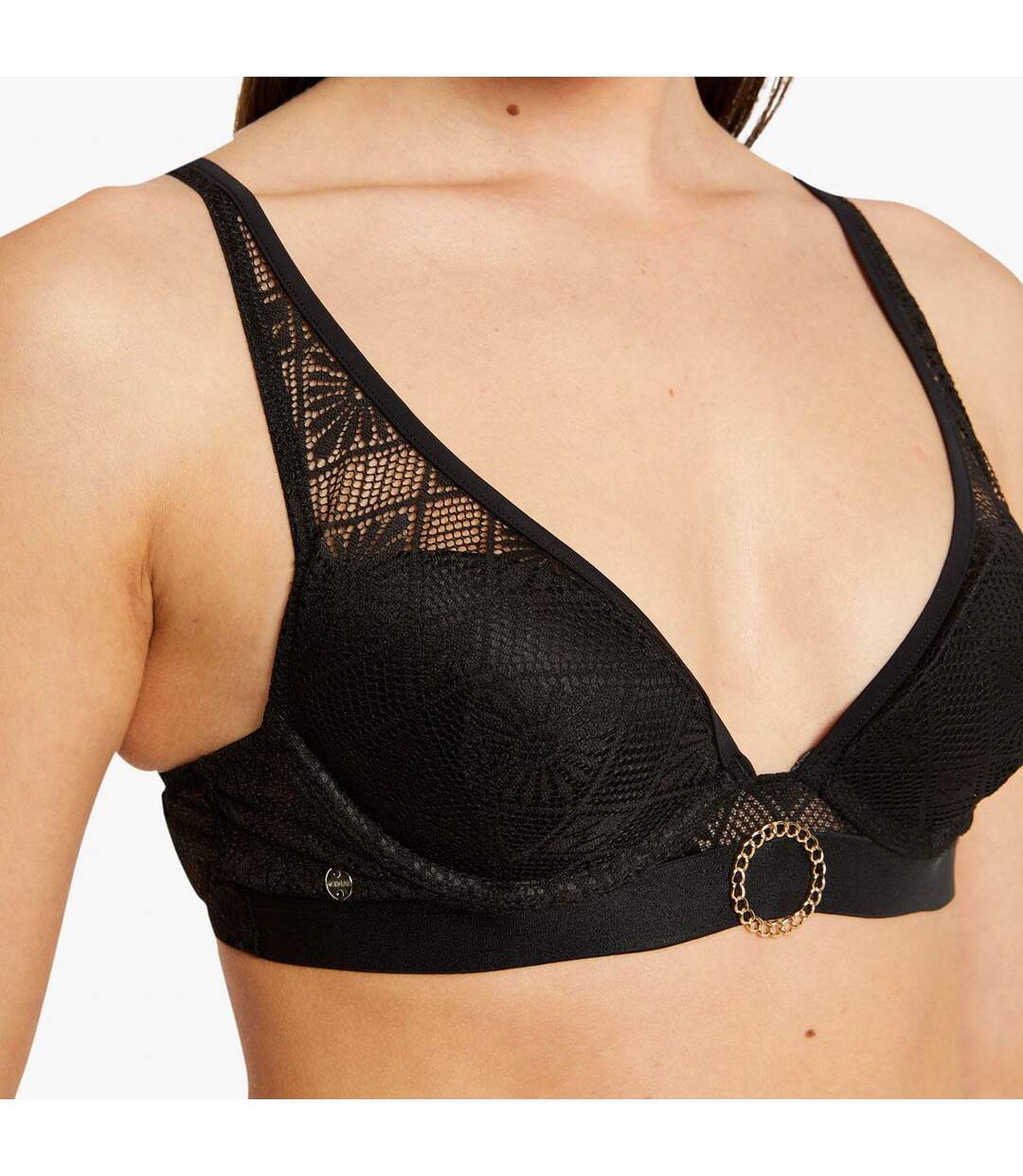 Soutien-gorge ampliforme coque moulée noir Olivia-3