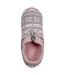 Ladies Knitted Drawstring Slippers for Winter-5