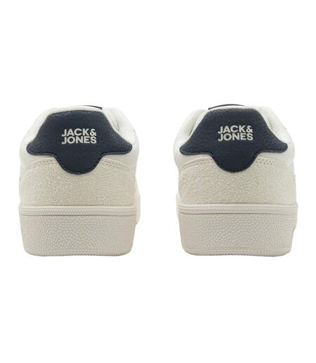 Mens bounce trainers white/navy blazer Jack And Jones