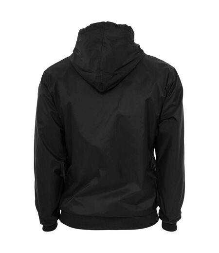 Mens contrast soft shell jacket black/white Urban Classics