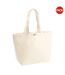 Lot de 2  Marina sac de courses 20 litres taille unique naturel Westford Mill-1