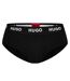 Pack Of 3  Mens Briefs  Black Hugo-2