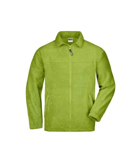 Veste Polaire Homme Vert Citron James And Nicholson
