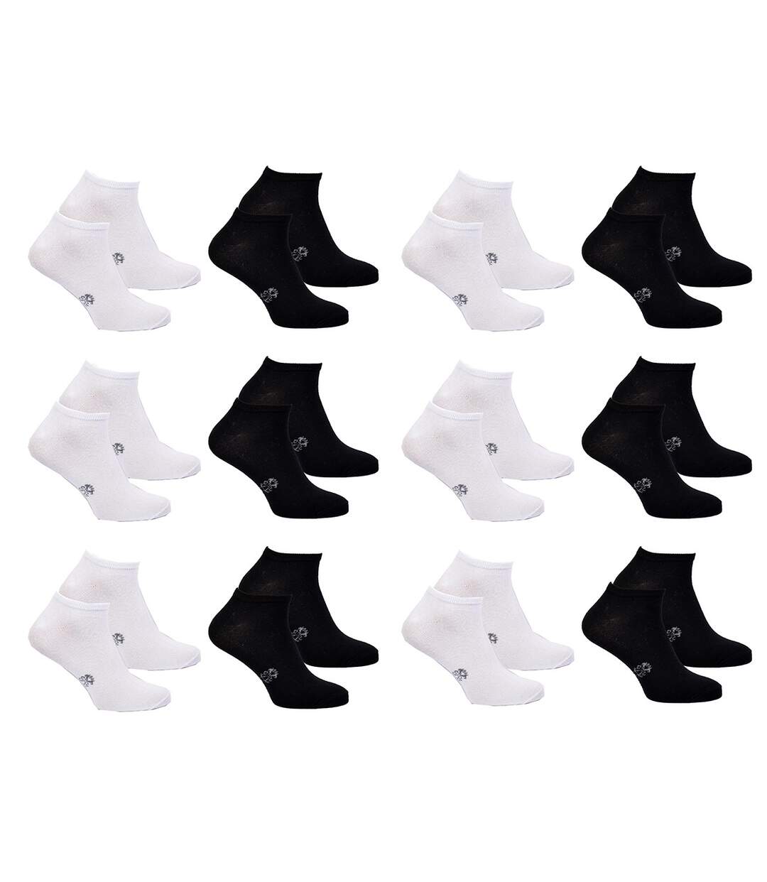 Chaussettes homme CHRISTIAN LACROIX en Coton -Assortiment modèles photos selon arrivages- Pack de 12 Paires CXL SNEAKER-1