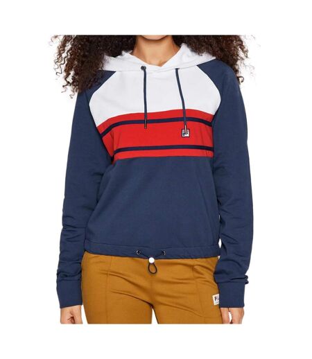 Sweat capuche Marine Femme Fila Burgos Copped Hoody - M