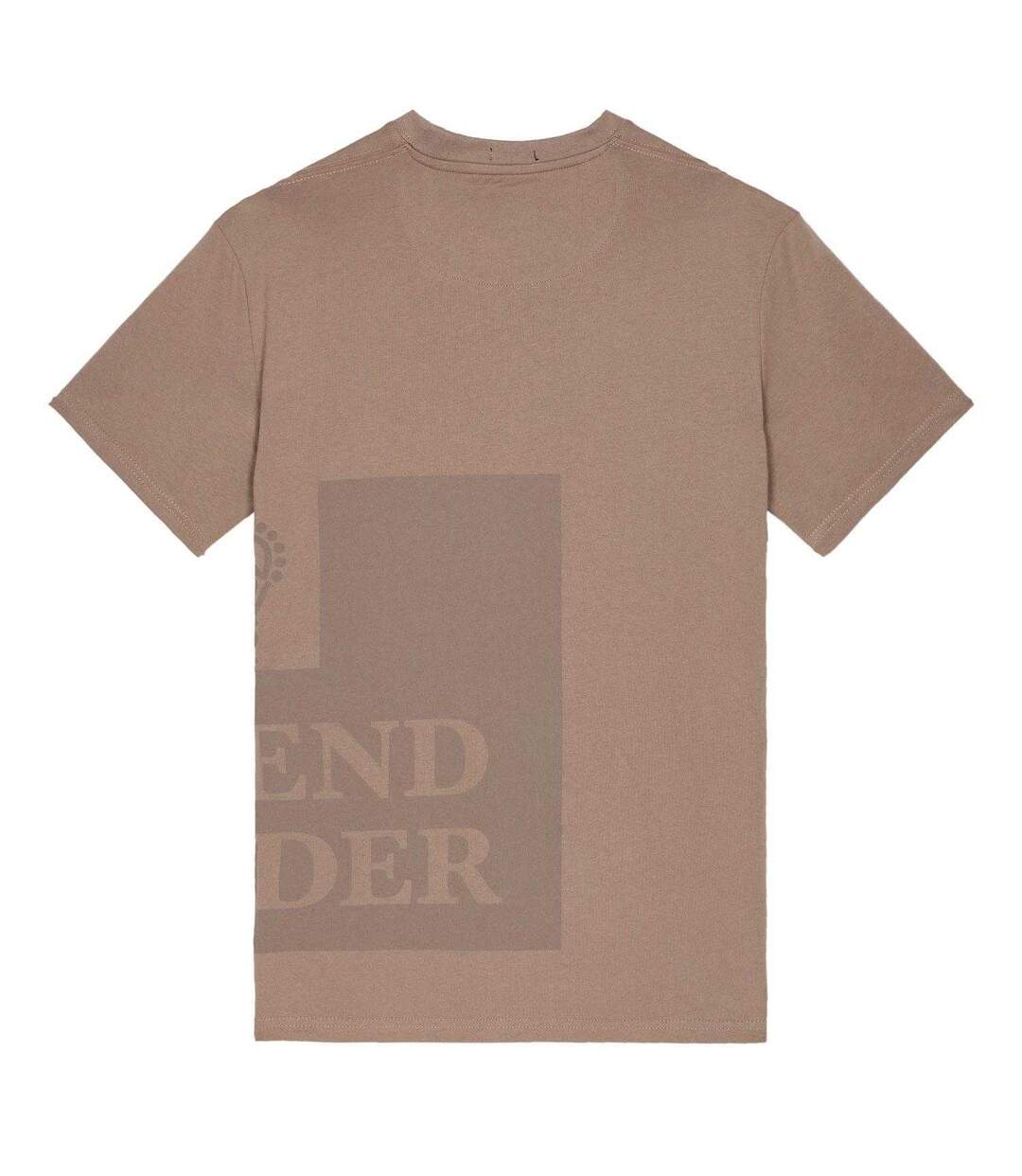 T-shirt Motif/style Prison Tonal Ryan Homme Marron Weekend Offender-2