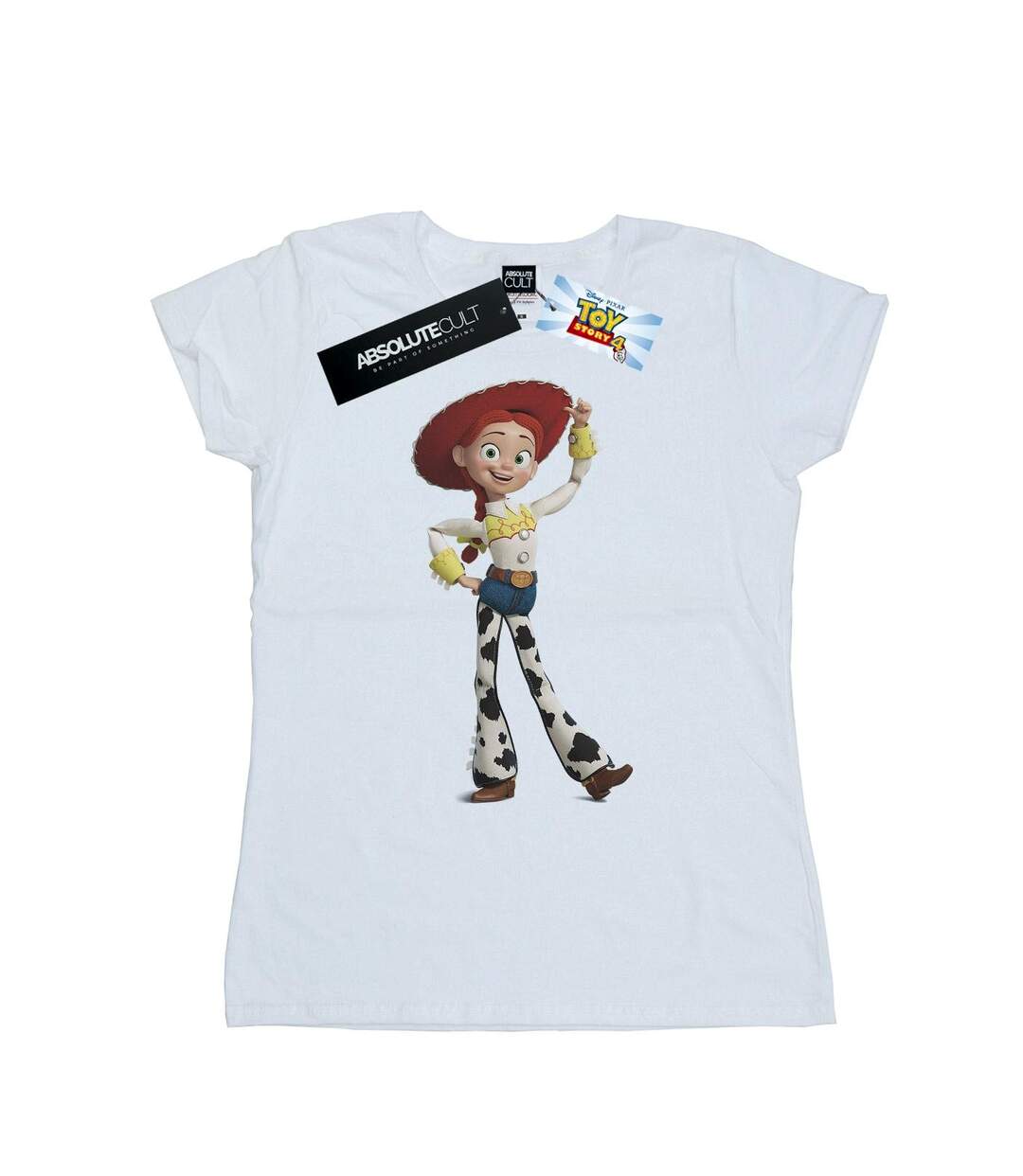 Disney T-shirt en coton Femmes/Ladies Toy Story Jessie Pose (Blanc) - UTBI44303-1