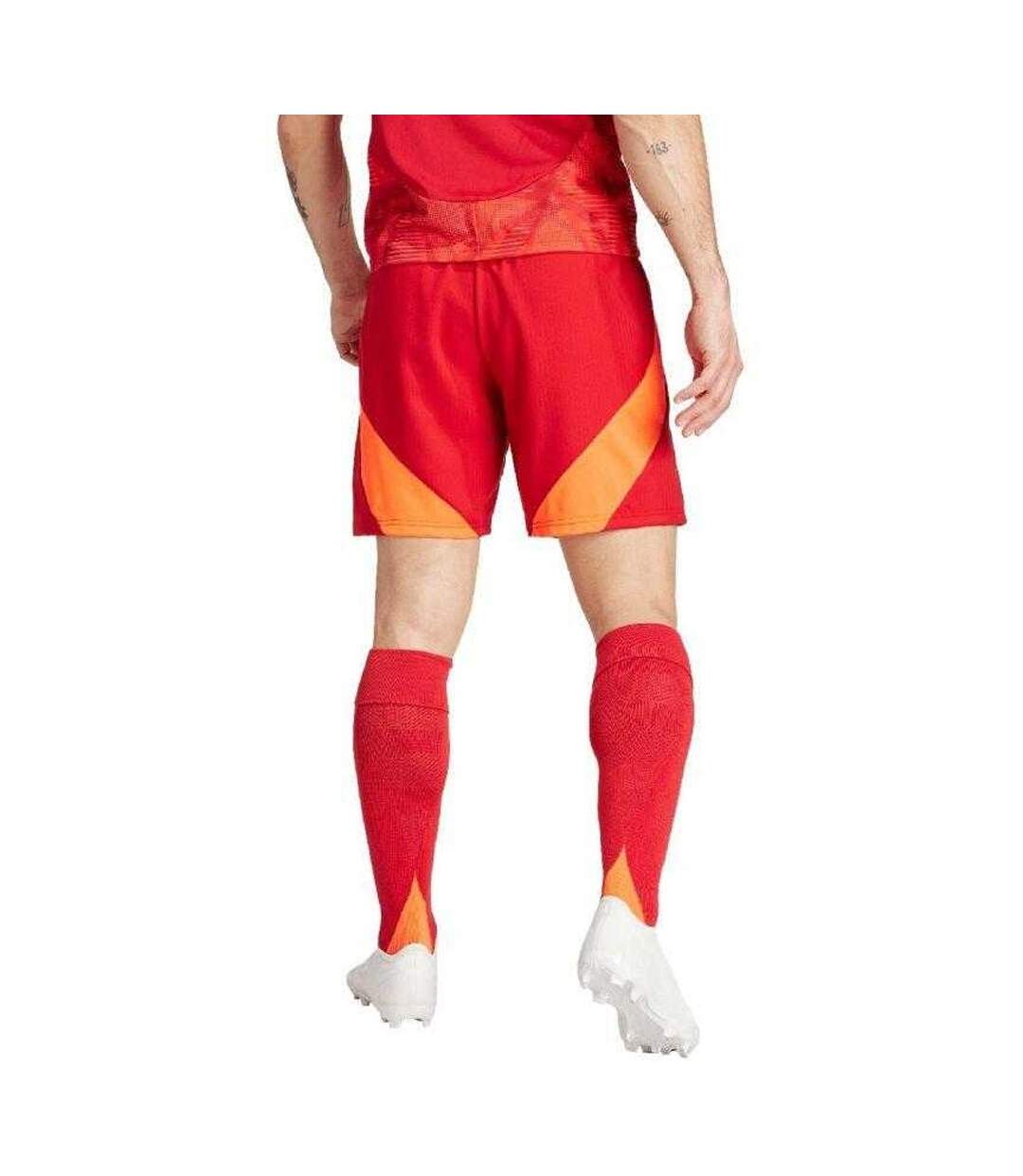 Short De Foot Tiro Competition Match Homme Rouge Orange Adidas-3