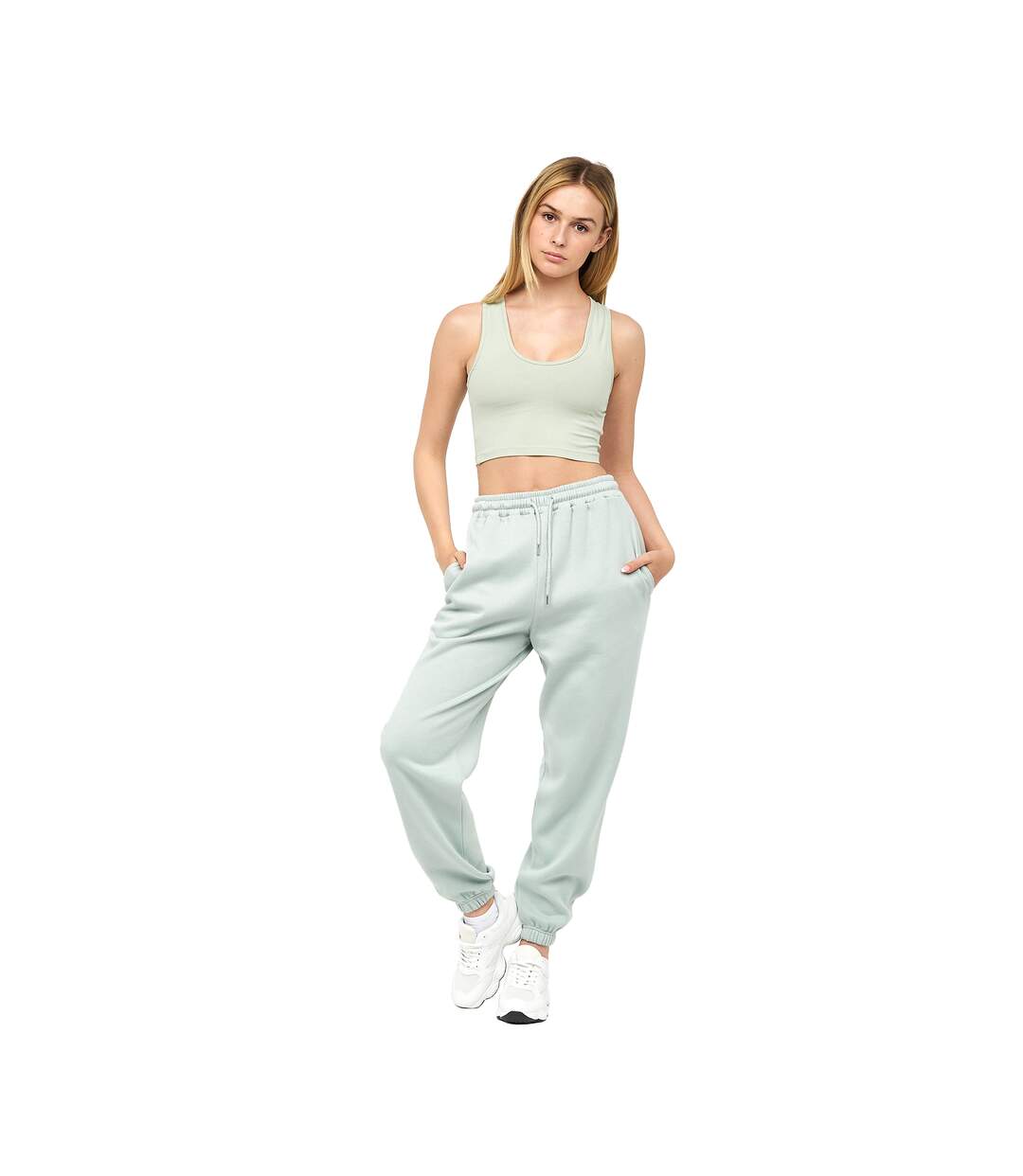 Débardeur Mazey Femme Vert De Gris Juice-1