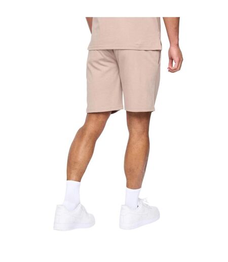 Mens henychill polo and shorts set taupe Henleys