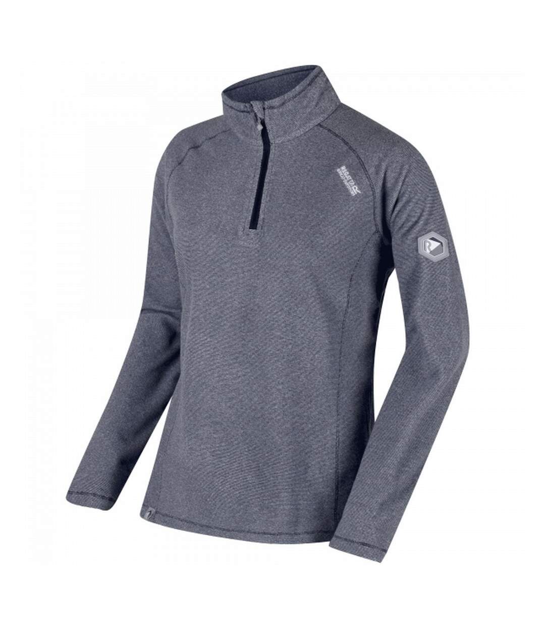 Regatta Great Outdoors Womens/Ladies Montes Half Zip Fleece Top (Navy/White) - UTRG1953-1