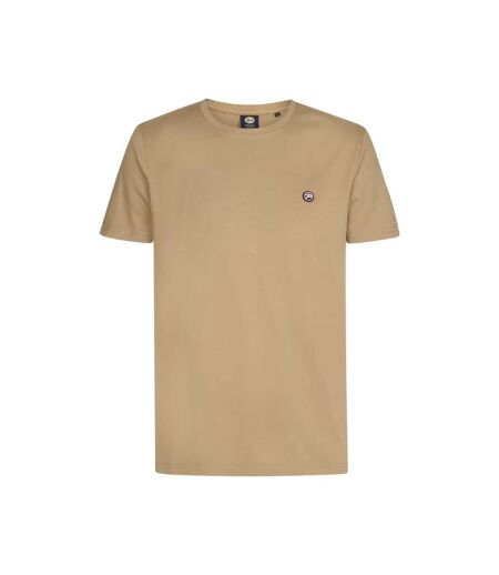 T-shirt marron clair homme petrol industries tsr002-9999