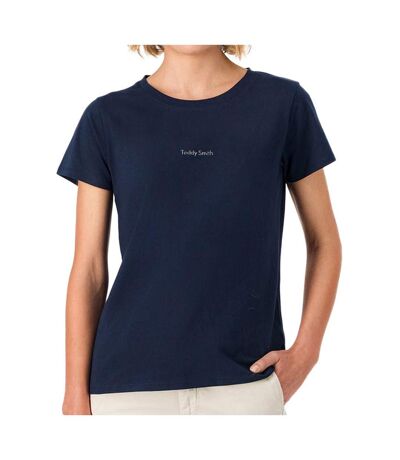 T-shirt Marine Femme Teddy Smith Ribelle - M