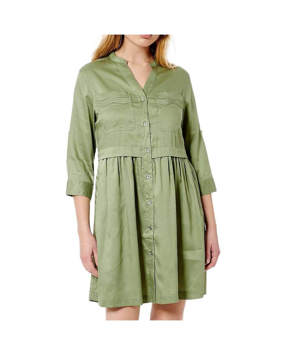 Robe Verte Femme Kaporal Geek - M-1