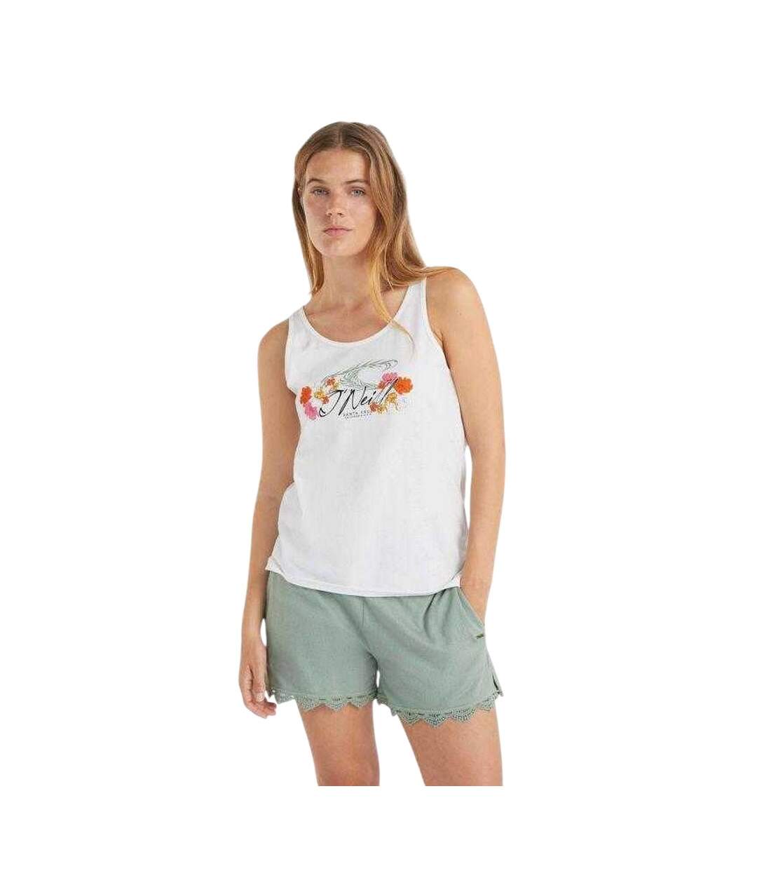 Débardeur Motif/style Graphique Luana Femme Blanc O´Neill-1