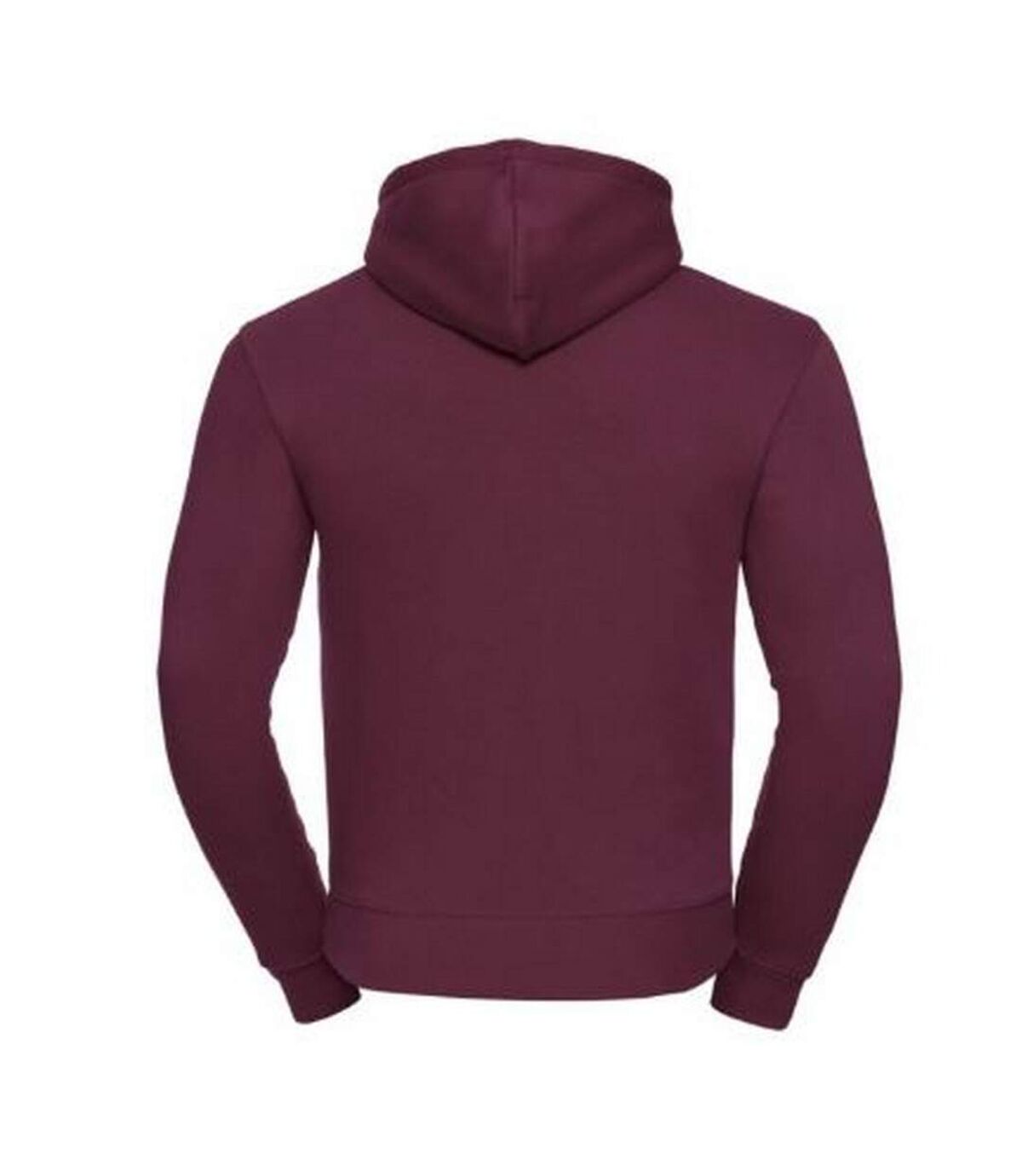 Russell Mens Authentic Hooded Sweatshirt / Hoodie (Burgundy) - UTBC1498