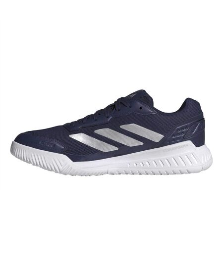 Mens Courtquick Logo Padel Shoes Blue Adidas
