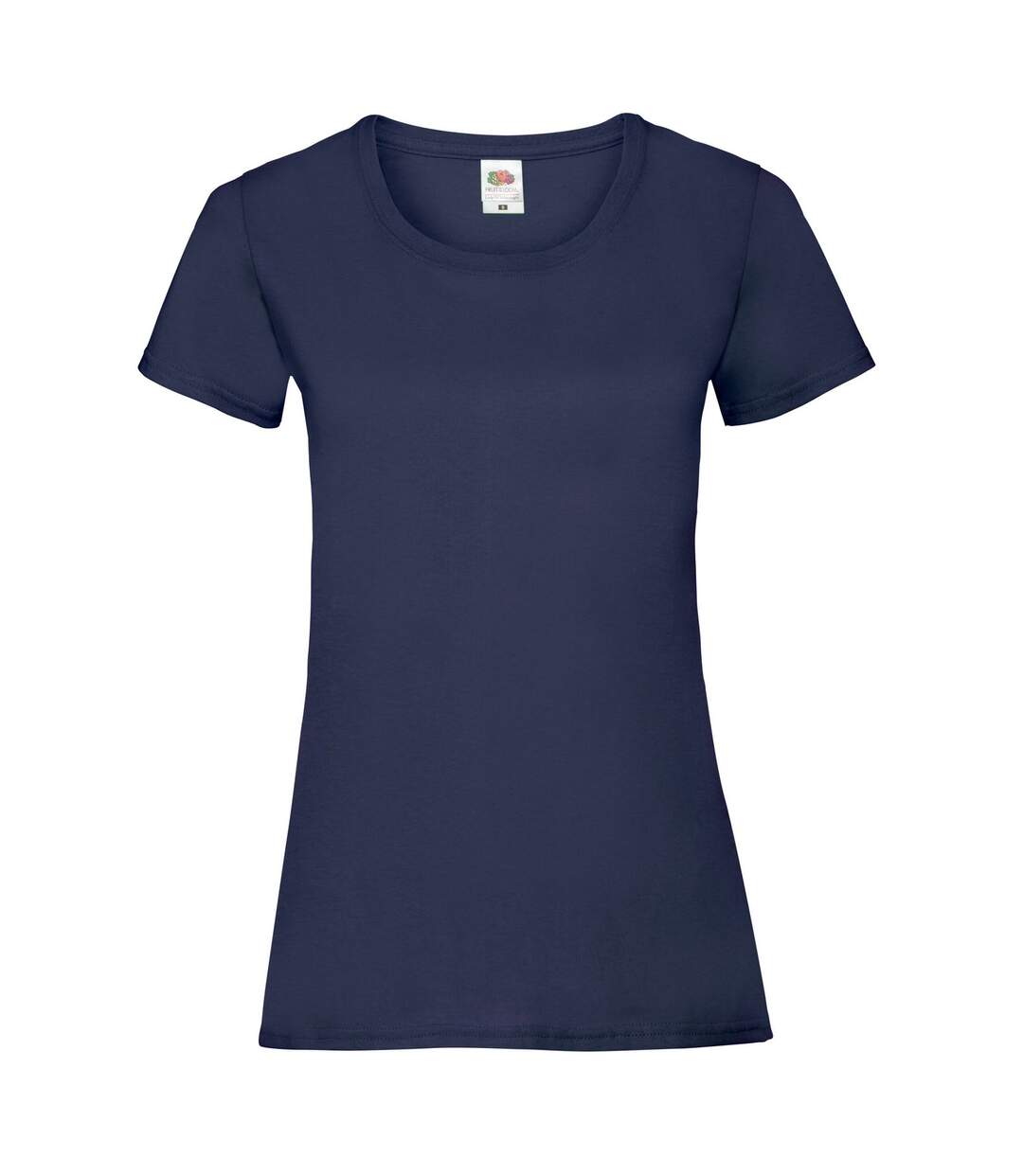 T-shirt Valueweight Femme Bleu Marine Sombre Fruit Of The Loom-1