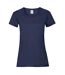 T-shirt Valueweight Femme Bleu Marine Sombre Fruit Of The Loom-1
