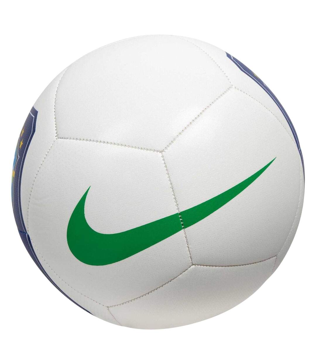 Ballon De Foot Motif/style Brésil Taille 5 Blanc Jaune Nike-3