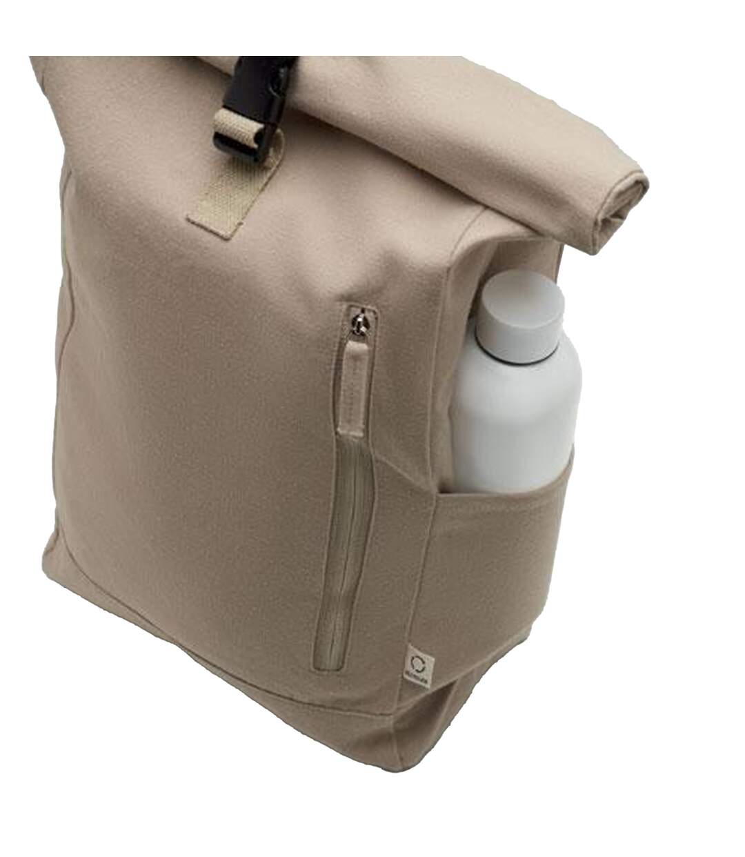 Kamet roll top backpack one size khaki brown MidOcean-3
