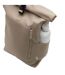 Kamet roll top backpack one size khaki brown MidOcean-3