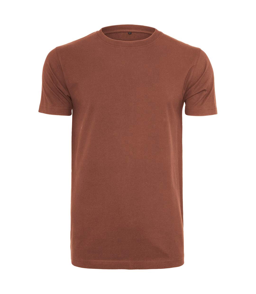 T-shirt à col rond homme marron Build your Brand