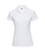 Polo Classic Femme Blanc Russell-1