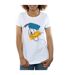 Disney Femme/Les femmes - T-shirt en coton avec tête de Donald Duck (Blanc) - UTBI31051-3