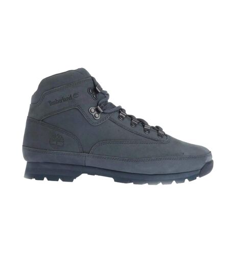 Mens euro hiker grain leather mid cut boots dark blue Timberland