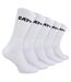 Mens 5 Pack Durable Cotton Performance Work Socks-1