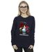 Disney - Sweat ALICE IN WONDERLAND FLOWERS - Femme (Bleu marine) - UTBI5653-2