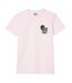 Womens/ladies Eleven By Venus Cotton T-shirt Pink Lacoste-1