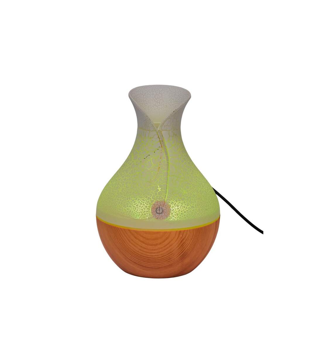 Diffuseur de Parfum LED Tulipe 15cm Blanc-5