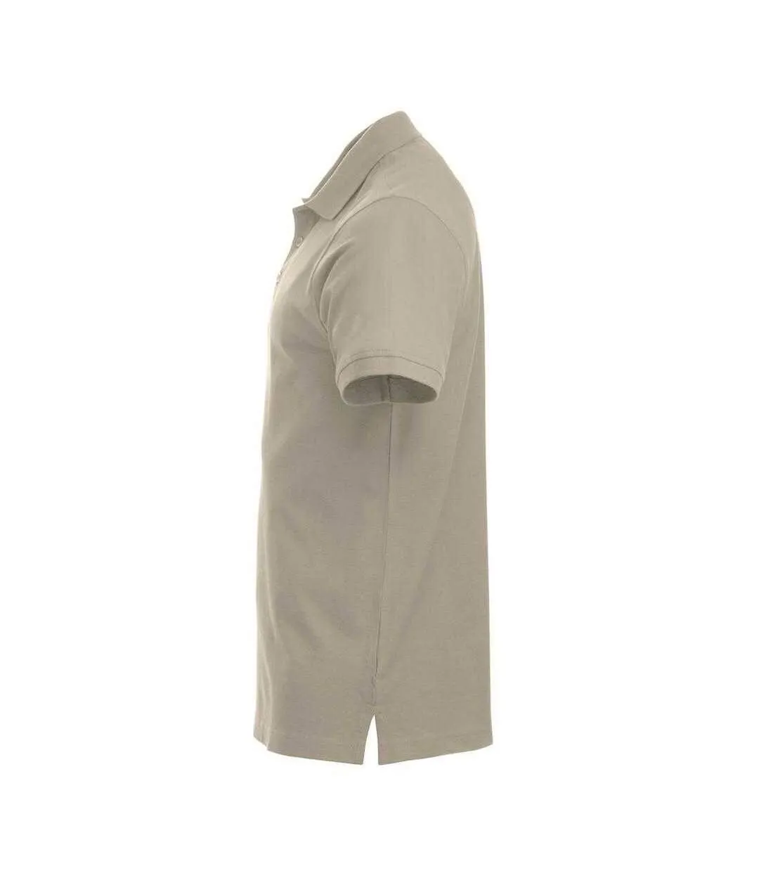 Mens Classic Lincoln Polo Shirt Light Khaki Clique-3