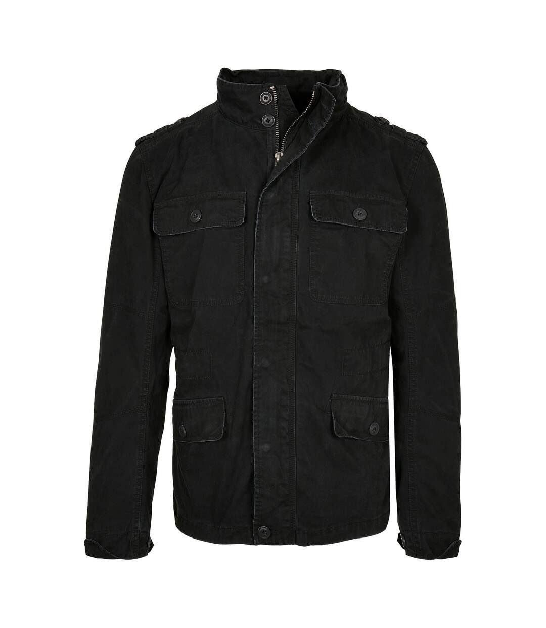 Veste De Campagne Britannia Homme Noir Build Your Brand-1