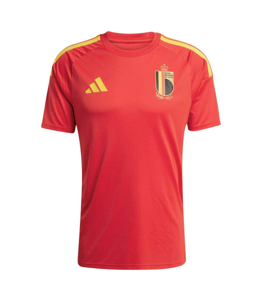 Unisex Adult 2026 Belgium Home Jersey Red Gold Adidas-2