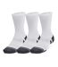 Lot de 3 Paires de Chaussettes Blanches/Noires Homme Under Armour Performance Tech - 47/50