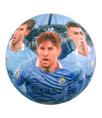 Manchester City FC - Ballon de foot (Bleu ciel) (Taille 5) - UTSG20215