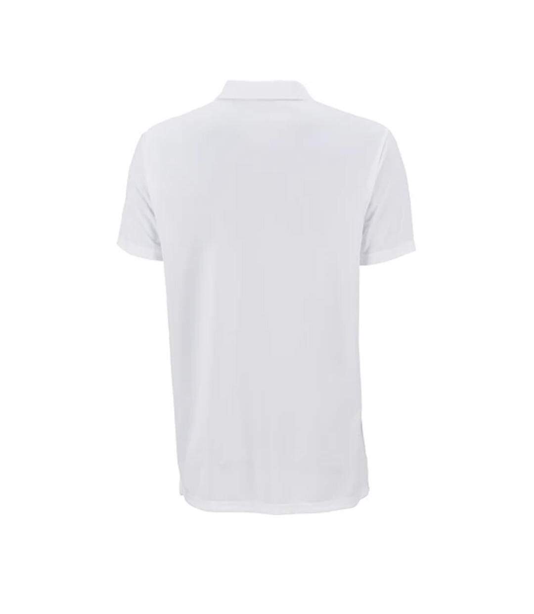 Polo blanc homme puma hoops team polo-2