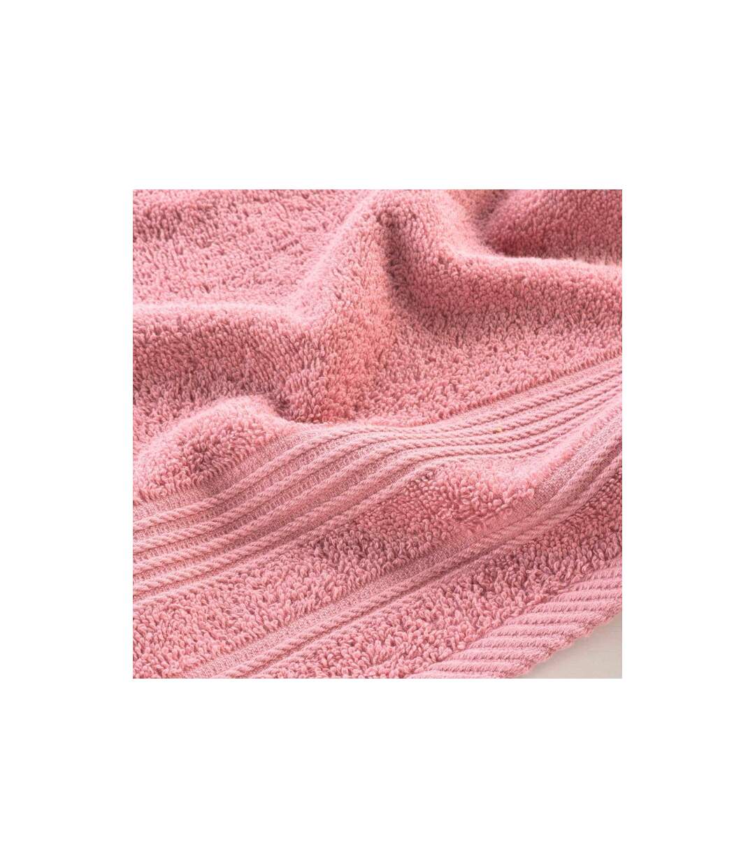 Serviette d'Invité Tendresse 30x50cm Bois de Rose-3