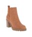 Bottines Chelsea Femme Cognac Only-4